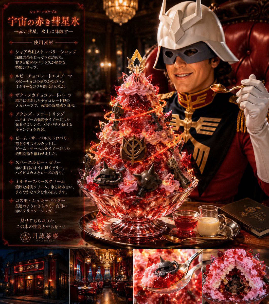 Fantasy Japanese Kakigori Design example 3