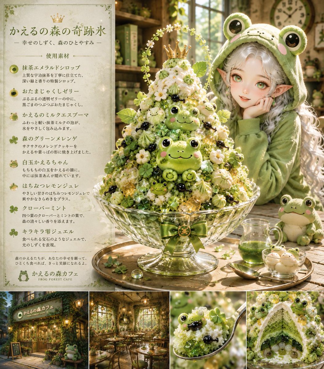 Fantasy Japanese Kakigori Design example 2