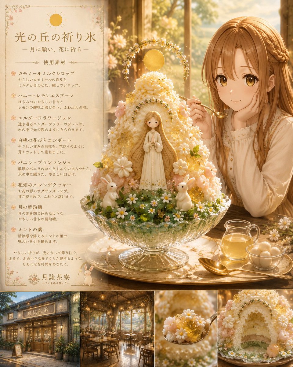 Fantasy Japanese Kakigori Design reference image 1