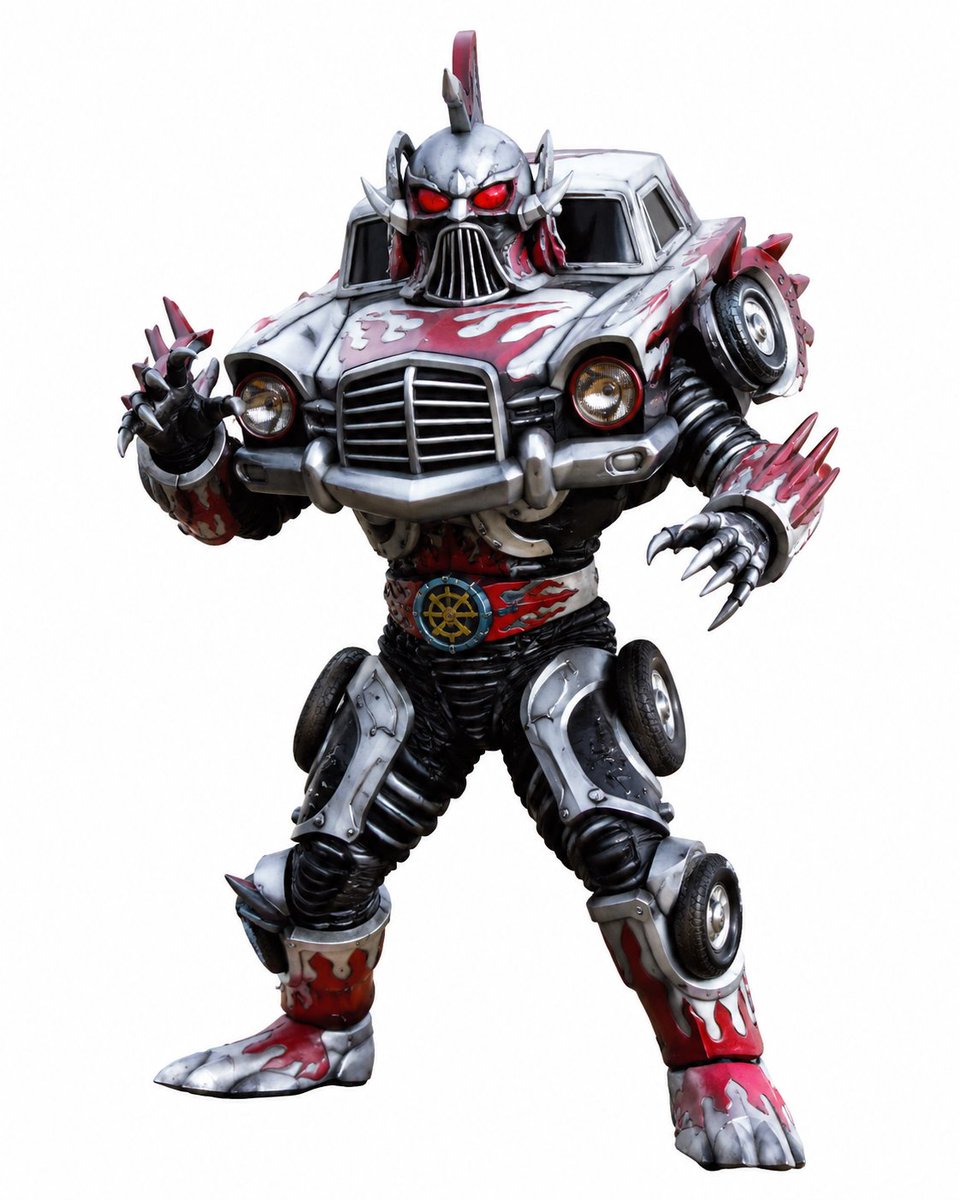 Vintage Car Kaijin Villain