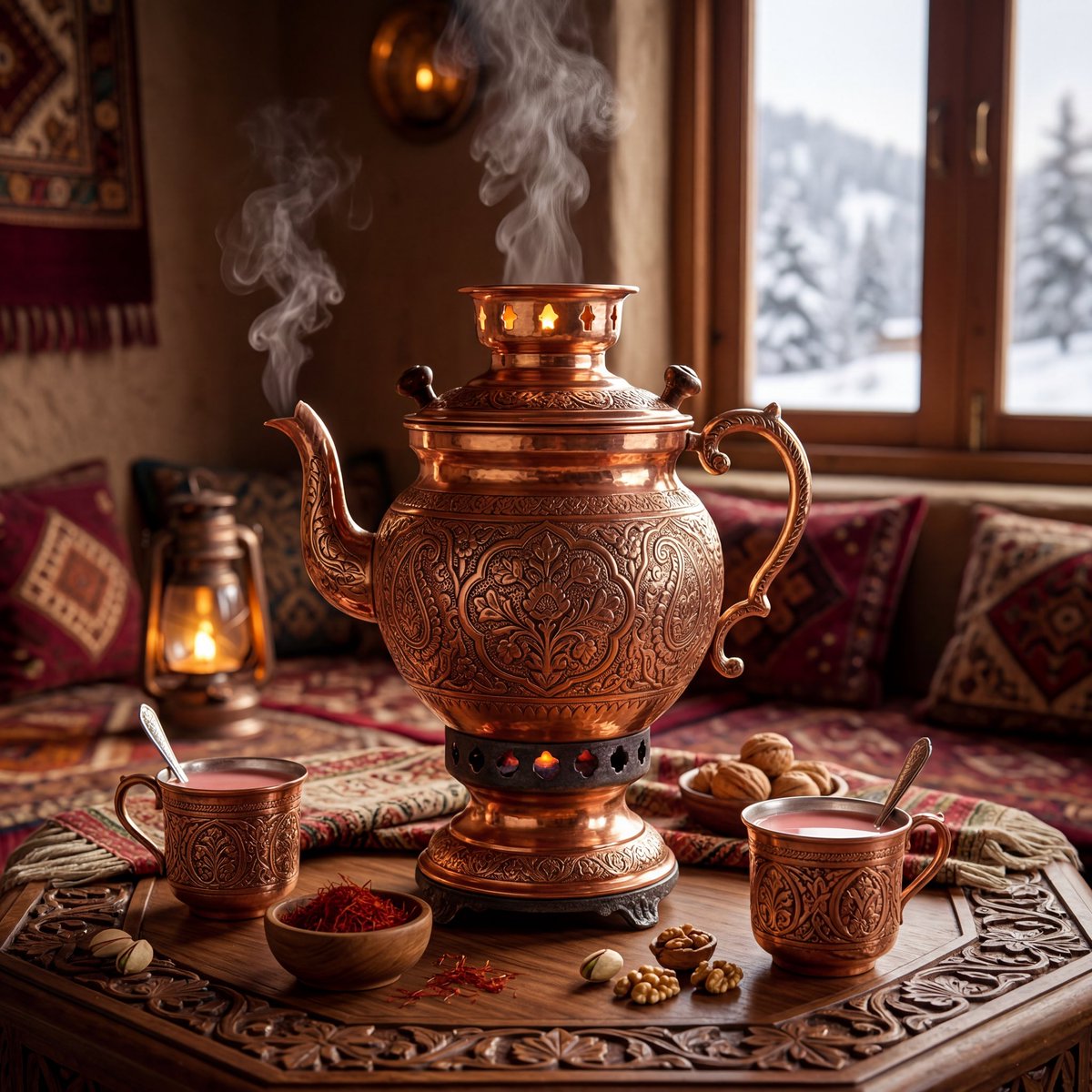 E-commerce Main Image - Kashmiri Samawar Luxury Photography - Image 2