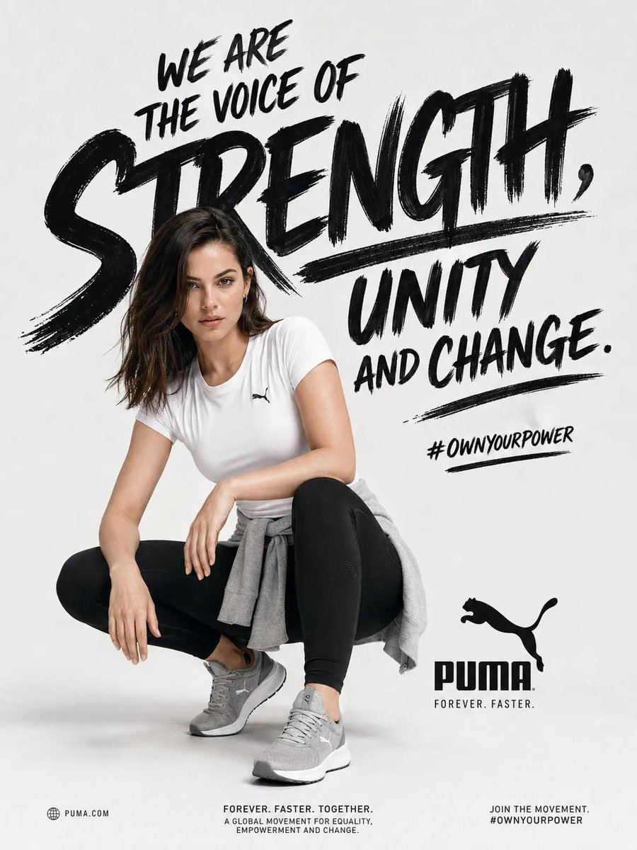 Sports Fashion Advertisement Poster