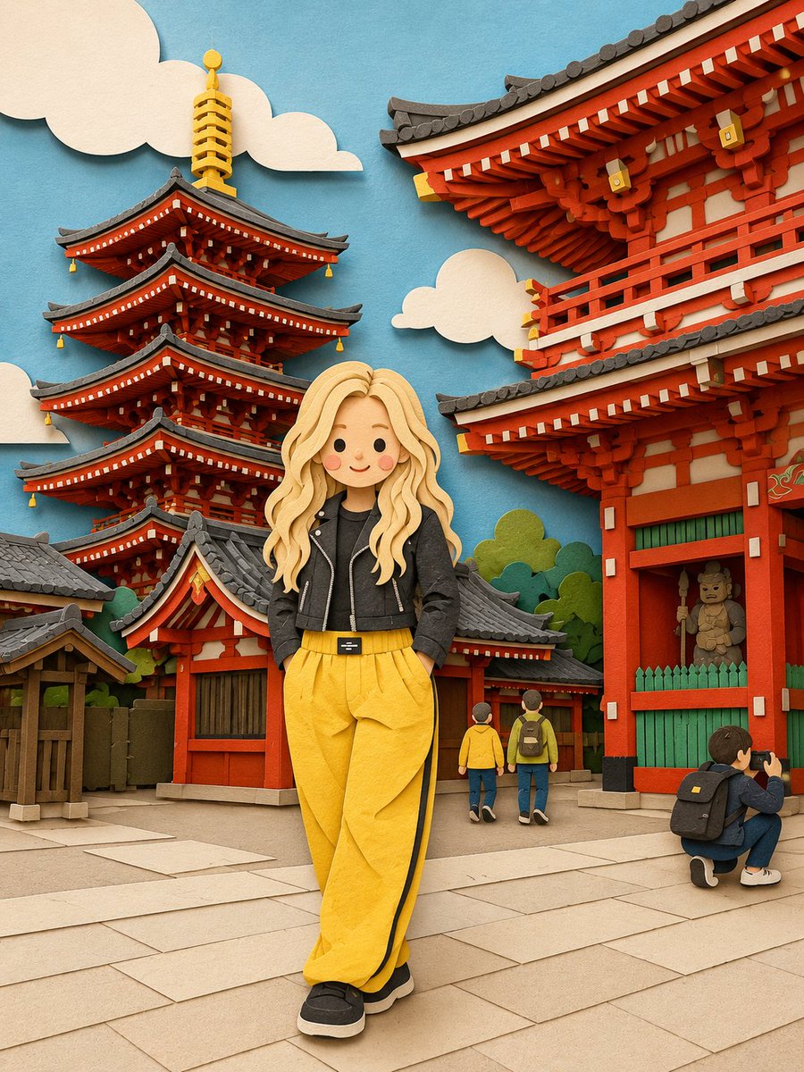 Papercraft Diorama Style Illustration example 2