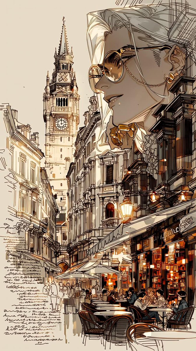 European City Travel Illustration example 4