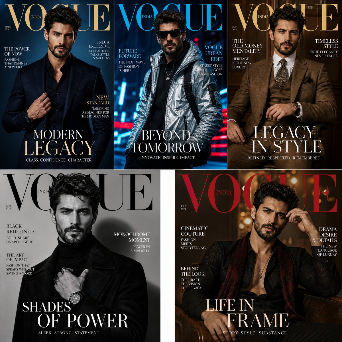 Fashion Magazine Consistency Prompt