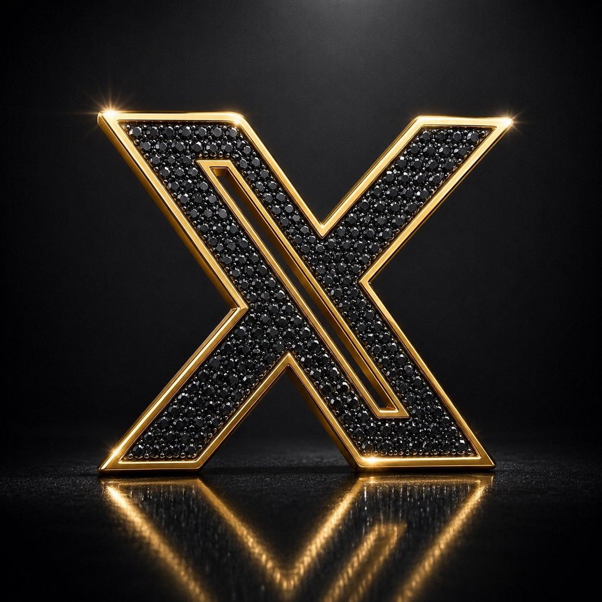 奢华钻石 X 标志