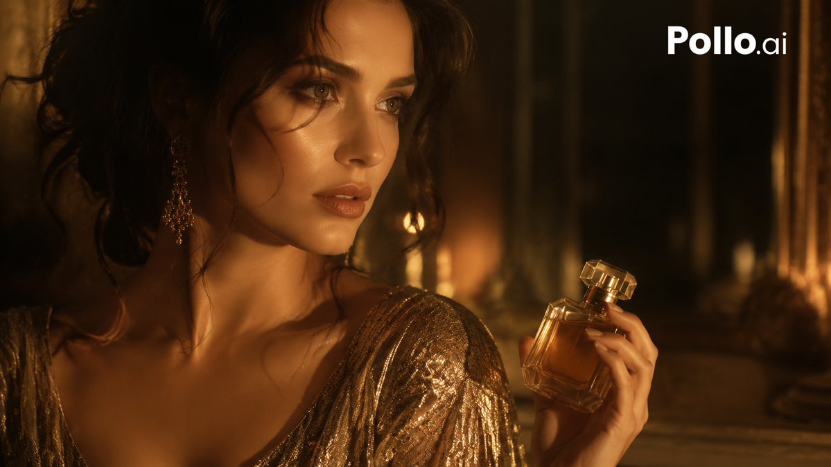 E-commerce Main Image - Candlelit Luxury Perfume Ad - Image 1