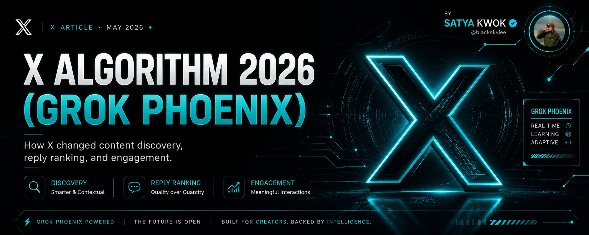 X Algorithm 2026: How Grok Phoenix Works in the For You Feed | Viral 𝕏 ...