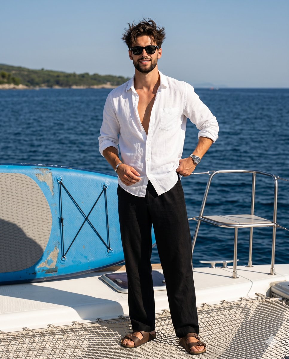 Sample output image for Summer Holiday Luxury Resort Fashion