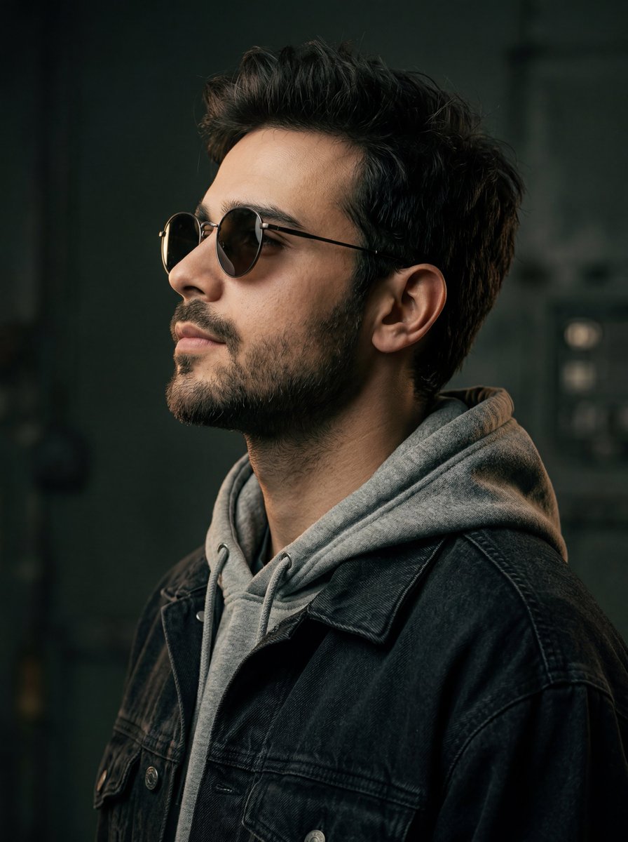 Sample output image for Cinematic Urban Fashion Portrait