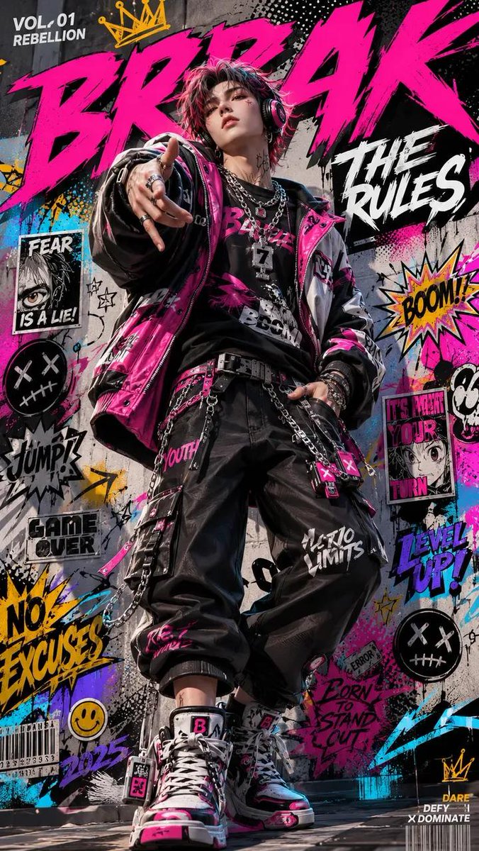Street Art Rebel Magazine Cover example 2