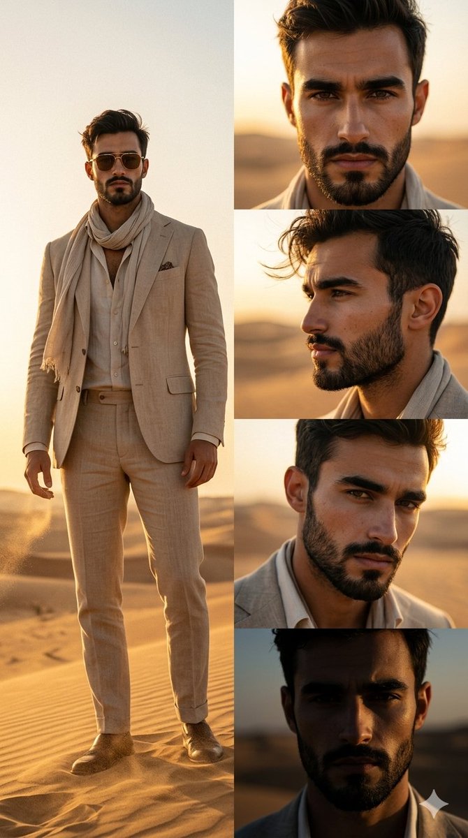 Desert Fashion Magazine Layout