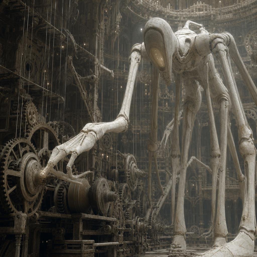 Ivory Automaton in Clockwork Cathedral