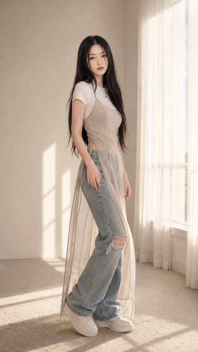 Korean Editorial Fashion Portrait example 3