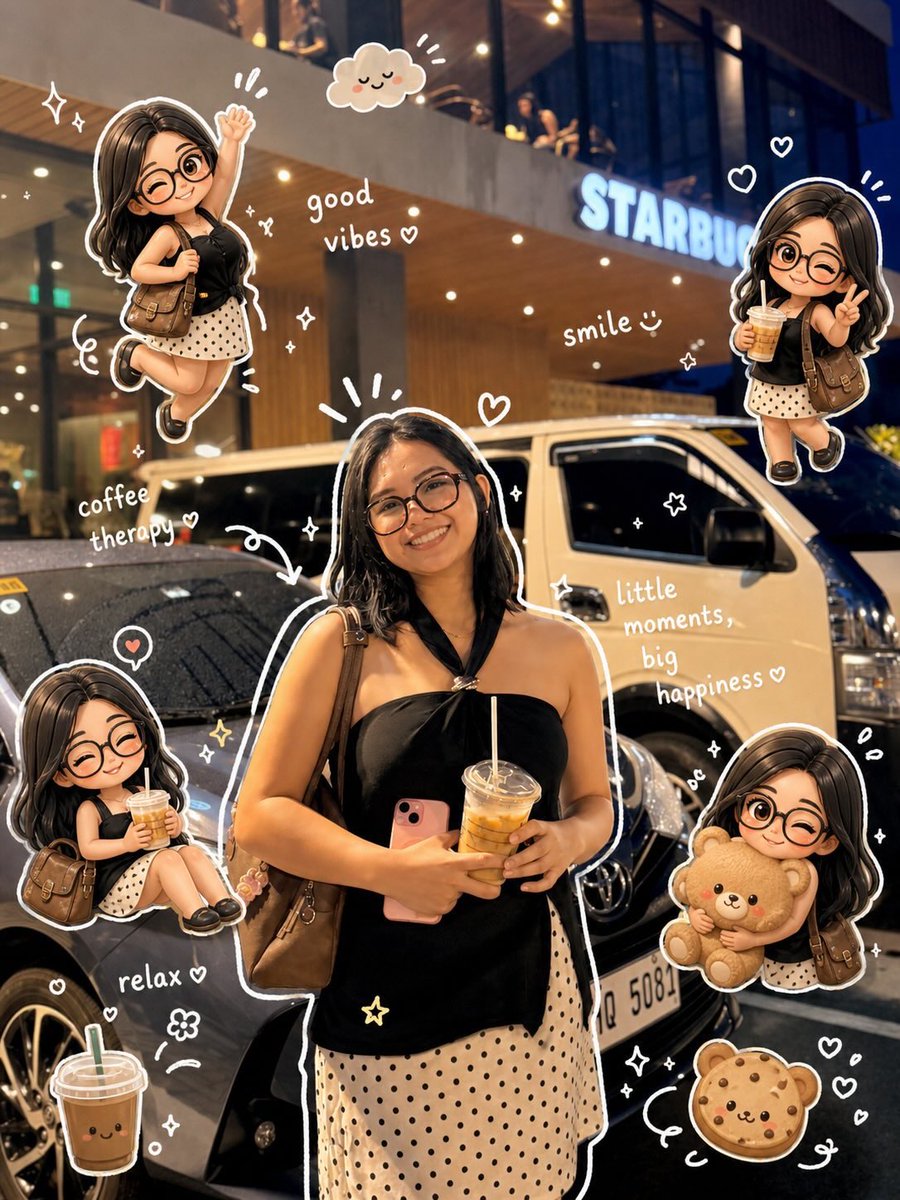 Doodle Aesthetic Social Media Photo Edit example 2