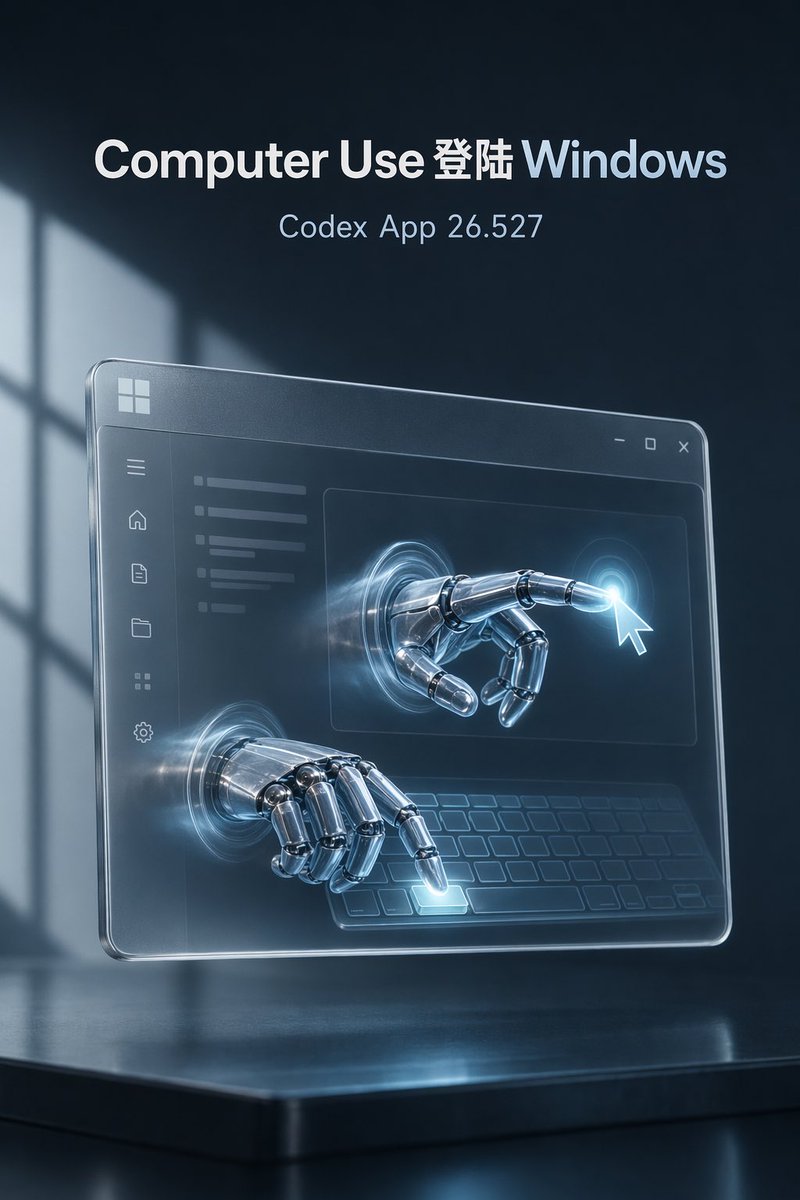 Futuristic AI Windows Login Poster
