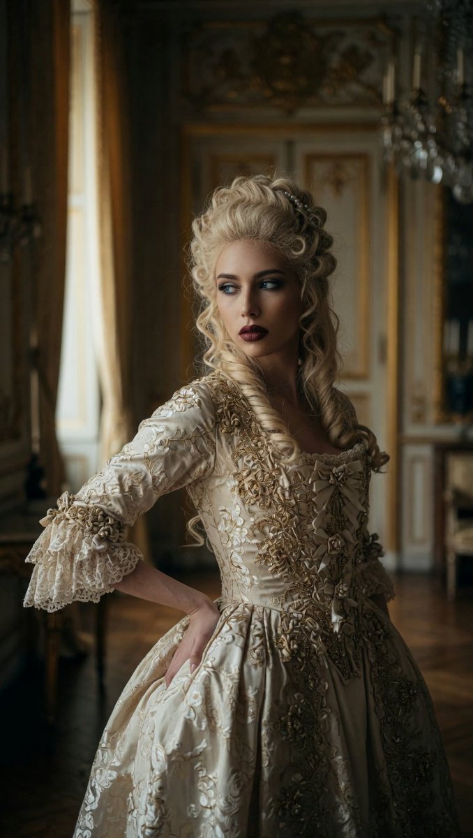 Comic / Storyboard - Marie Antoinette French Palace Portrait - Image 1