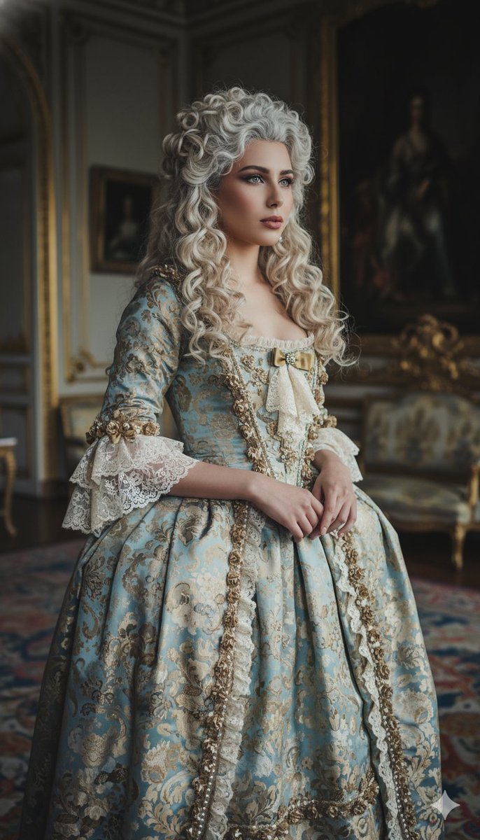 Comic / Storyboard - Marie Antoinette French Palace Portrait - Image 2