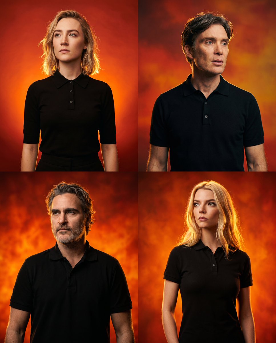 Sample output image for Vibrant Celebrity Studio Portrait