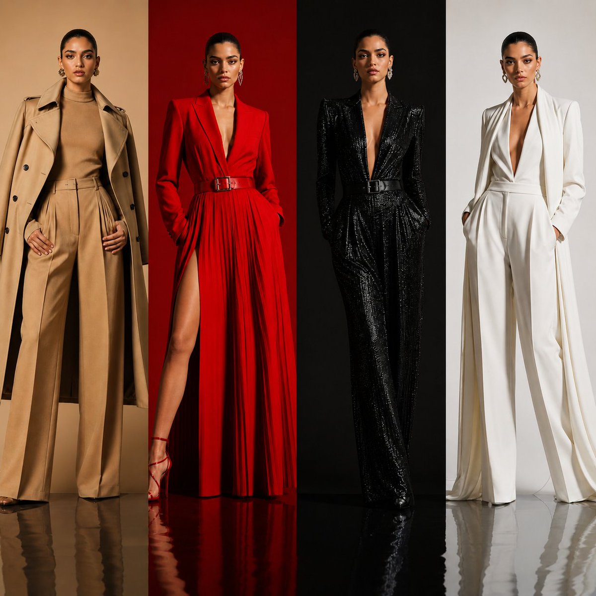 Product Marketing - Luxury Fashion Color Block Campaign - Image 1
