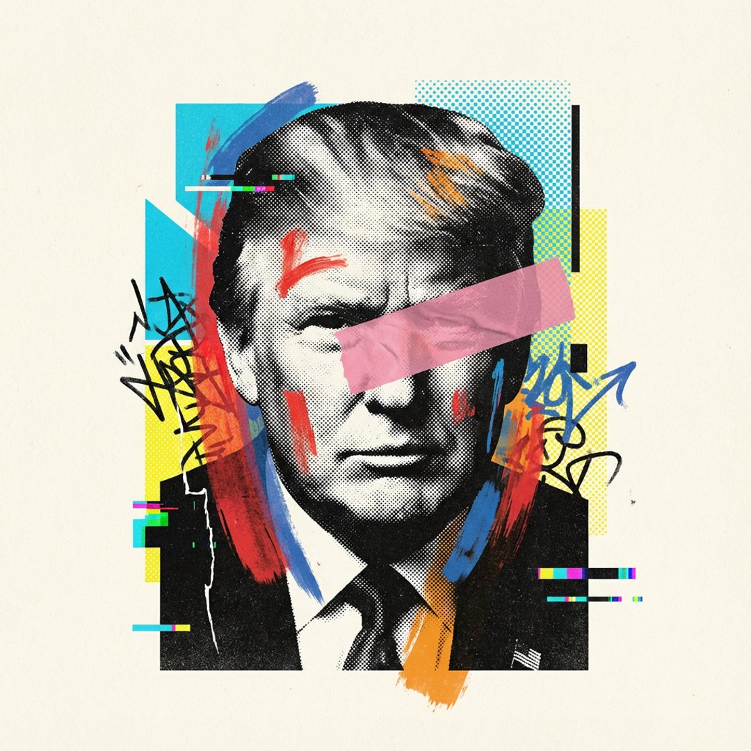 Avant-Garde Mixed Media Risograph Collage