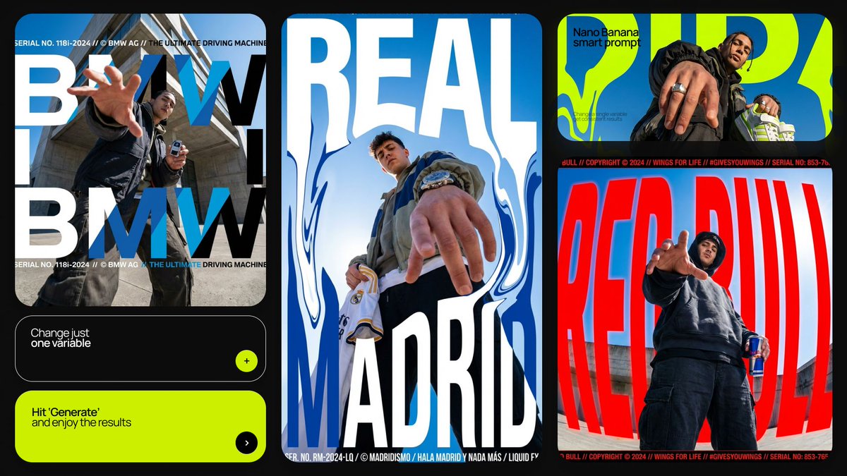 Dramatic Low Angle Brand Poster