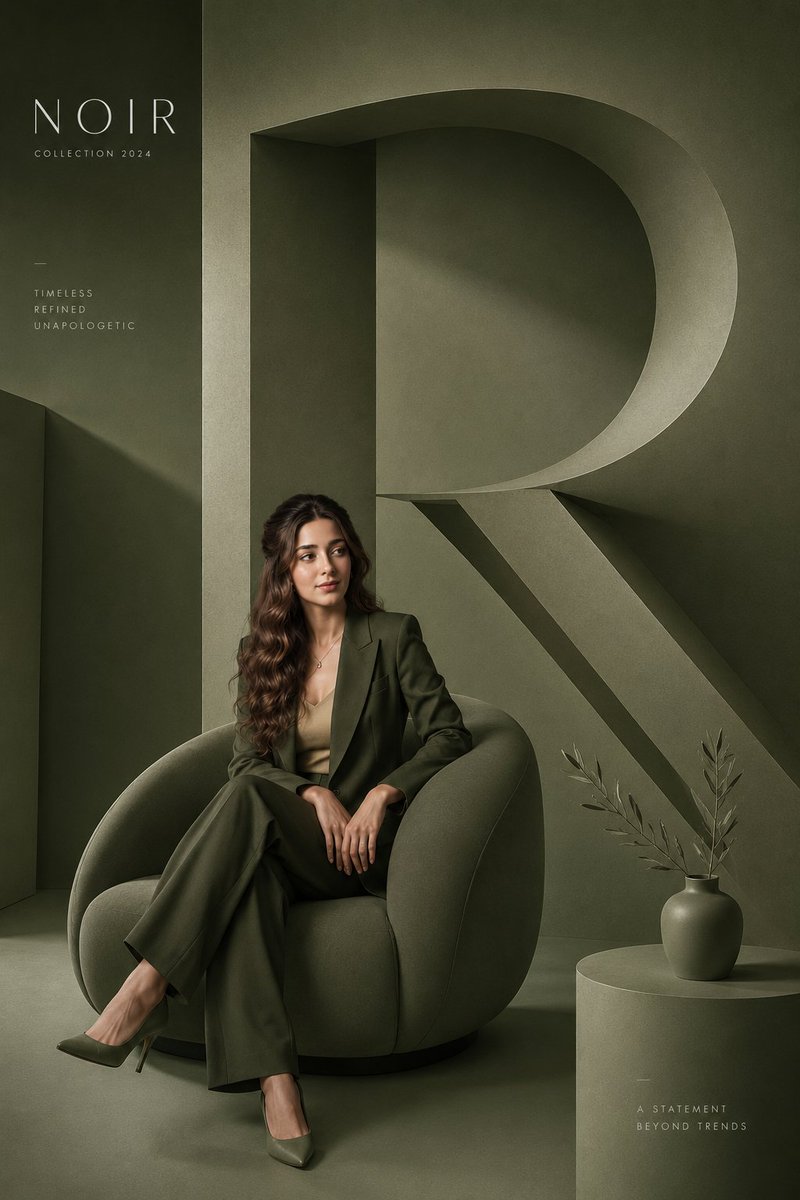 Product Marketing - Minimalist Fashion Editorial Poster - Image 1