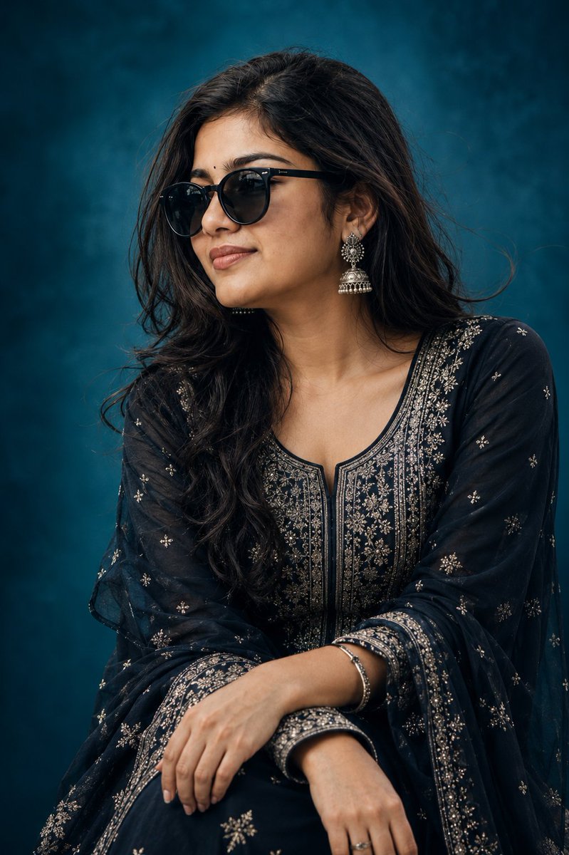 Profile / Avatar - Elegant Indian Birthday Portrait - Image 1