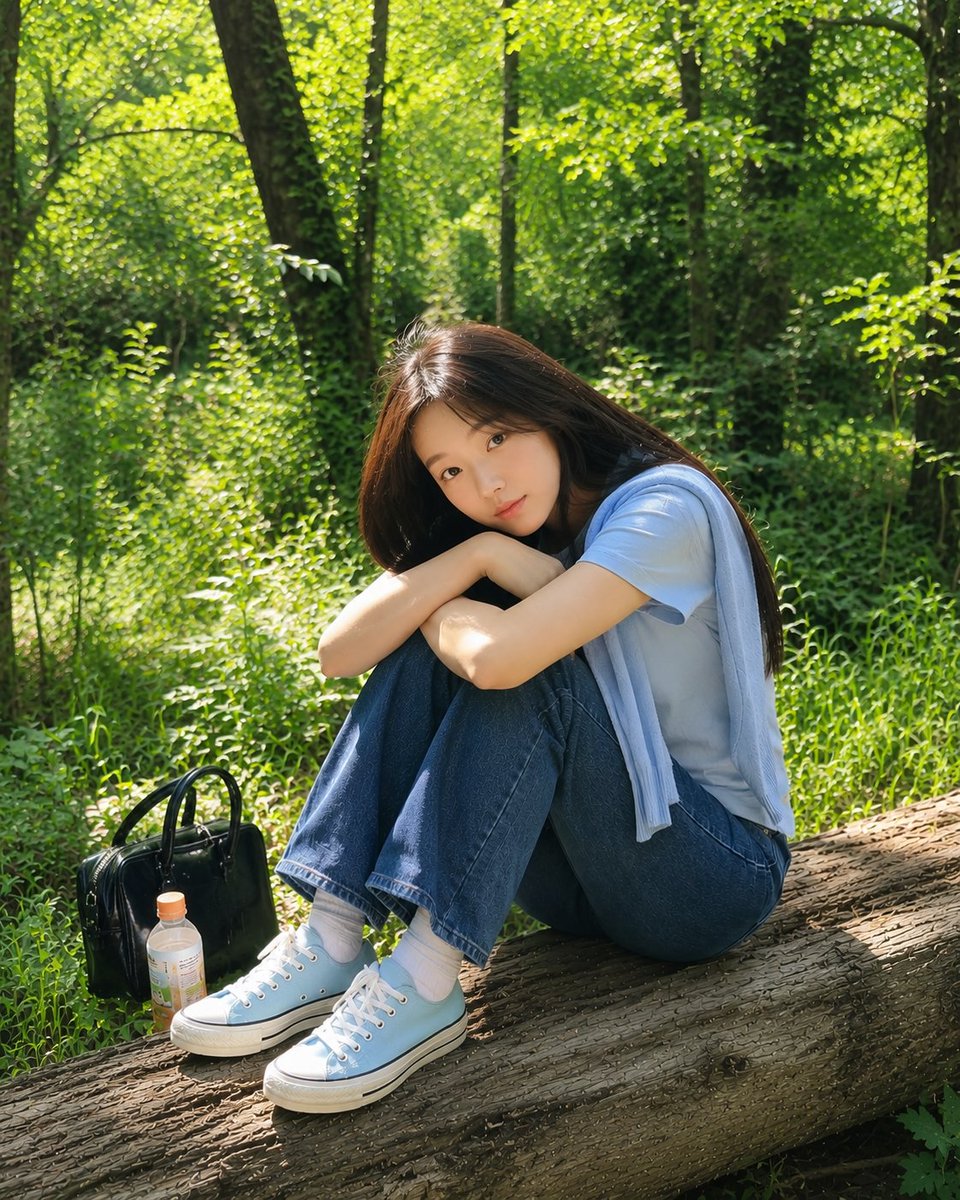 Social Media Post - Summer Forest Lifestyle Portrait - Image 2