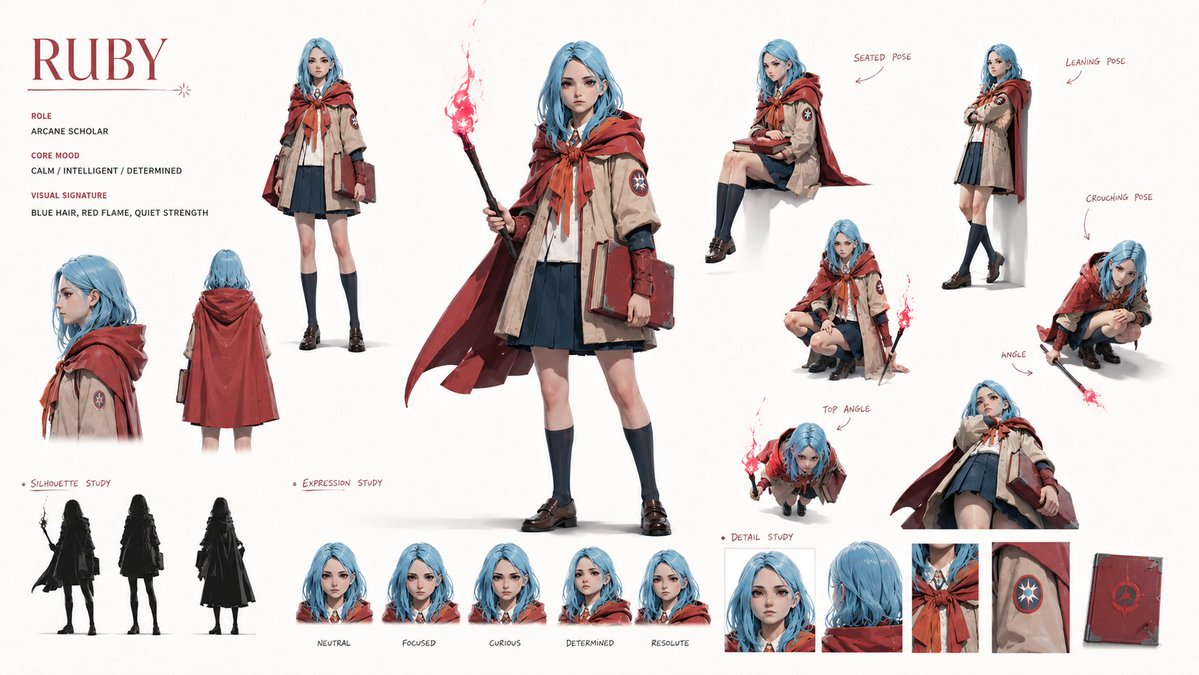 Comic / Storyboard - Character Identity Board - Image 1
