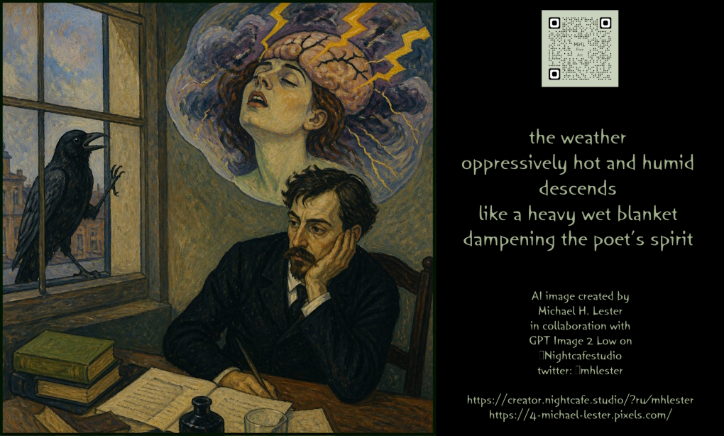 Comic / Storyboard - Oppressive Weather Poet Poster - Image 1