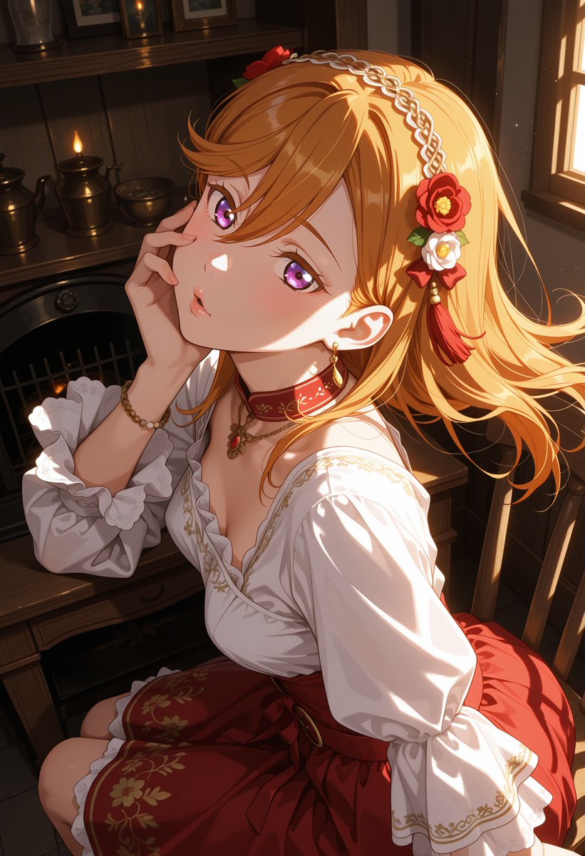 Profile / Avatar - Victorian Maid Anime Portrait - Image 1