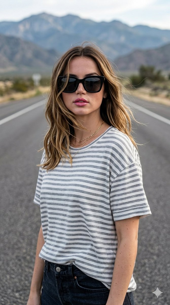 Sample output image for Highway Fashion DSLR Portrait