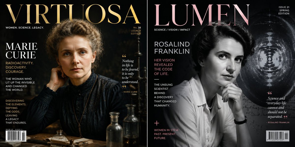 Historical Figure Magazine Cover Generator