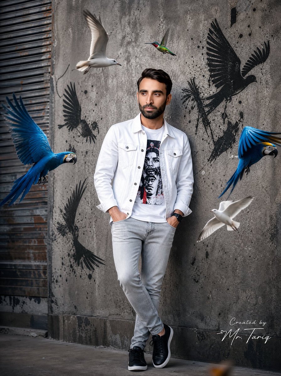 Portrait de mode urbaine