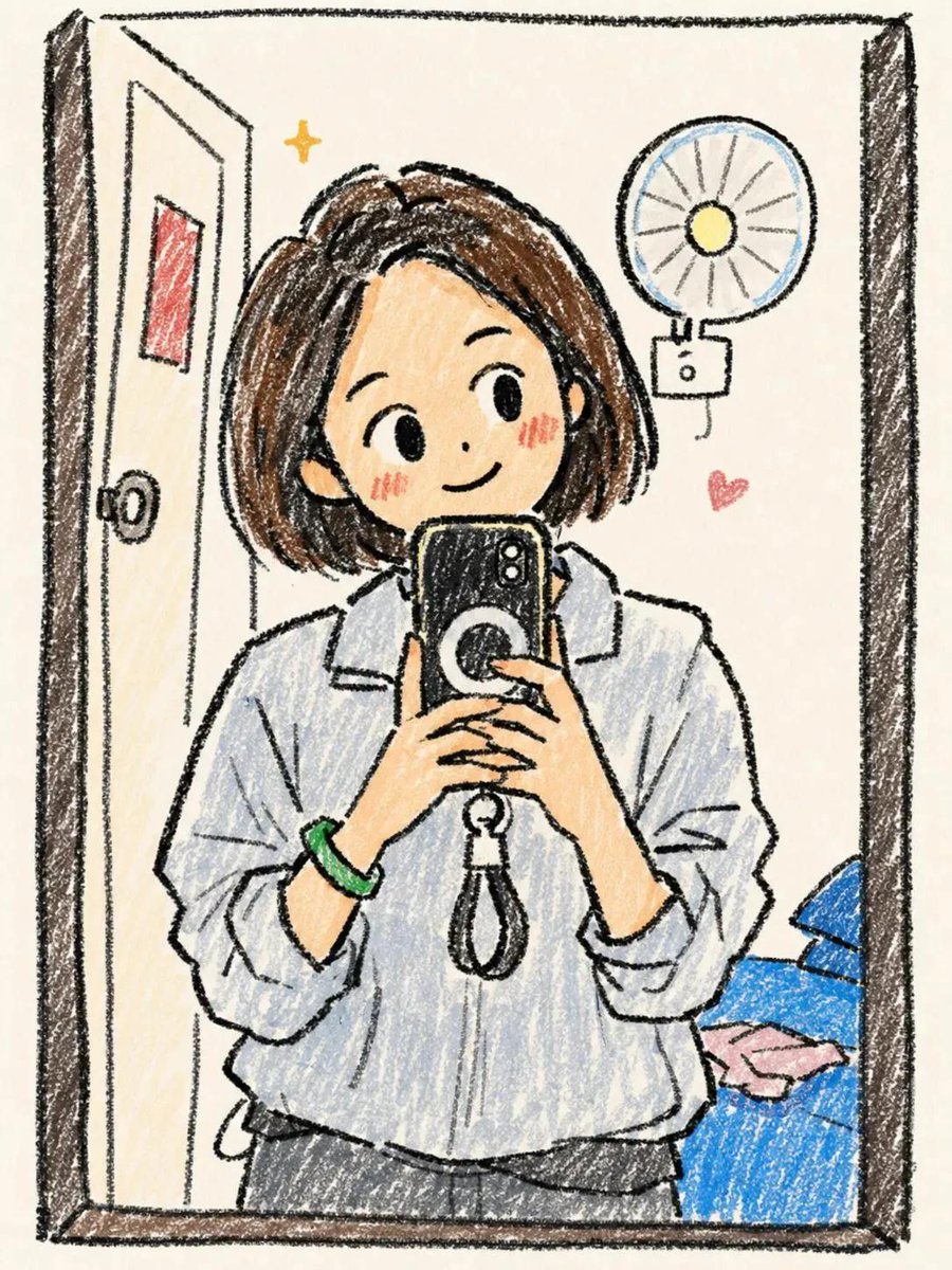 Profile / Avatar - Chibi Girl Sketchbook Doodle generated image example