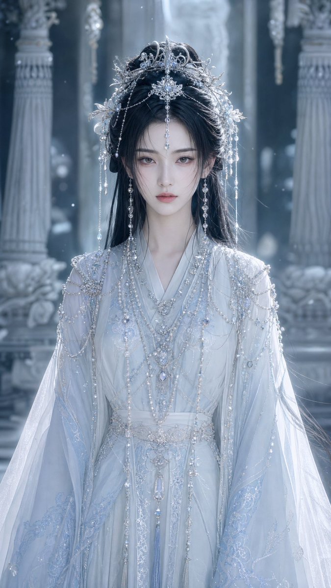 Icy Xianxia Princess Portrait
