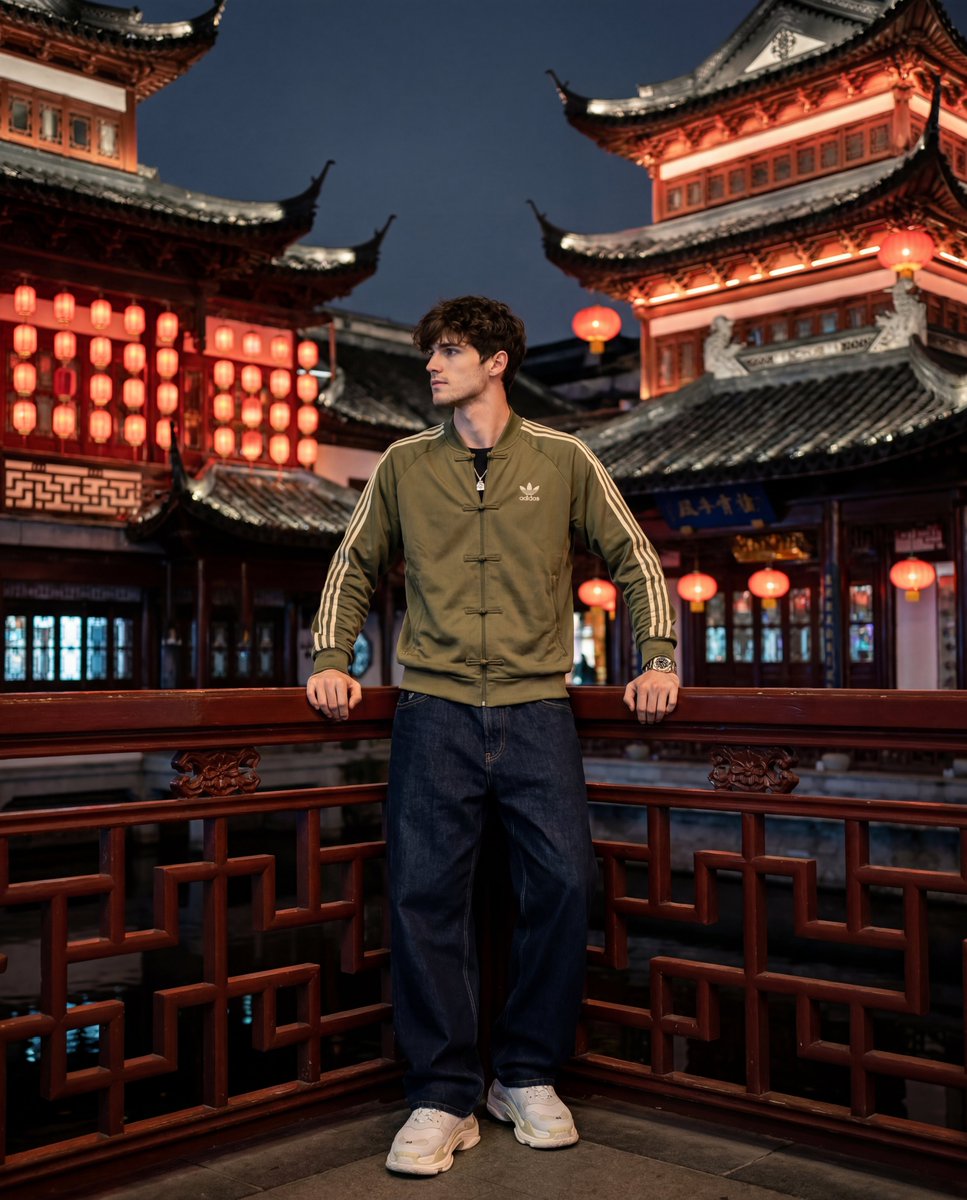 Sample output image for Yu Garden Adidas Fashion Portrait