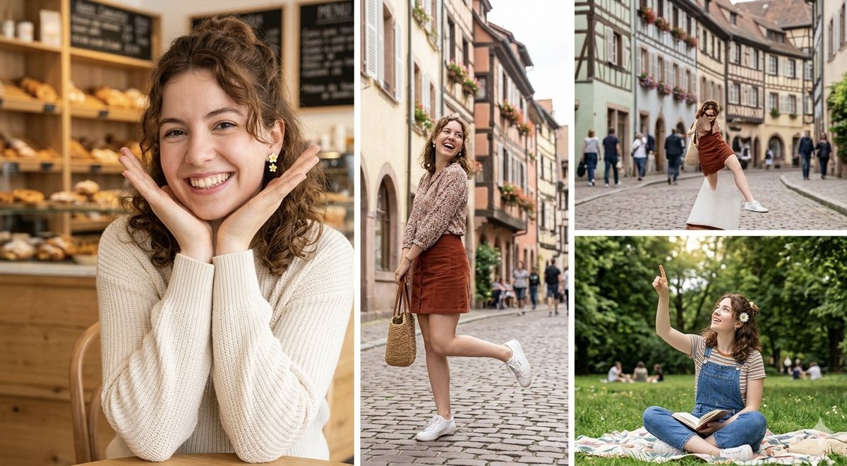 Sample output image for European Travel Photo Diary Collage