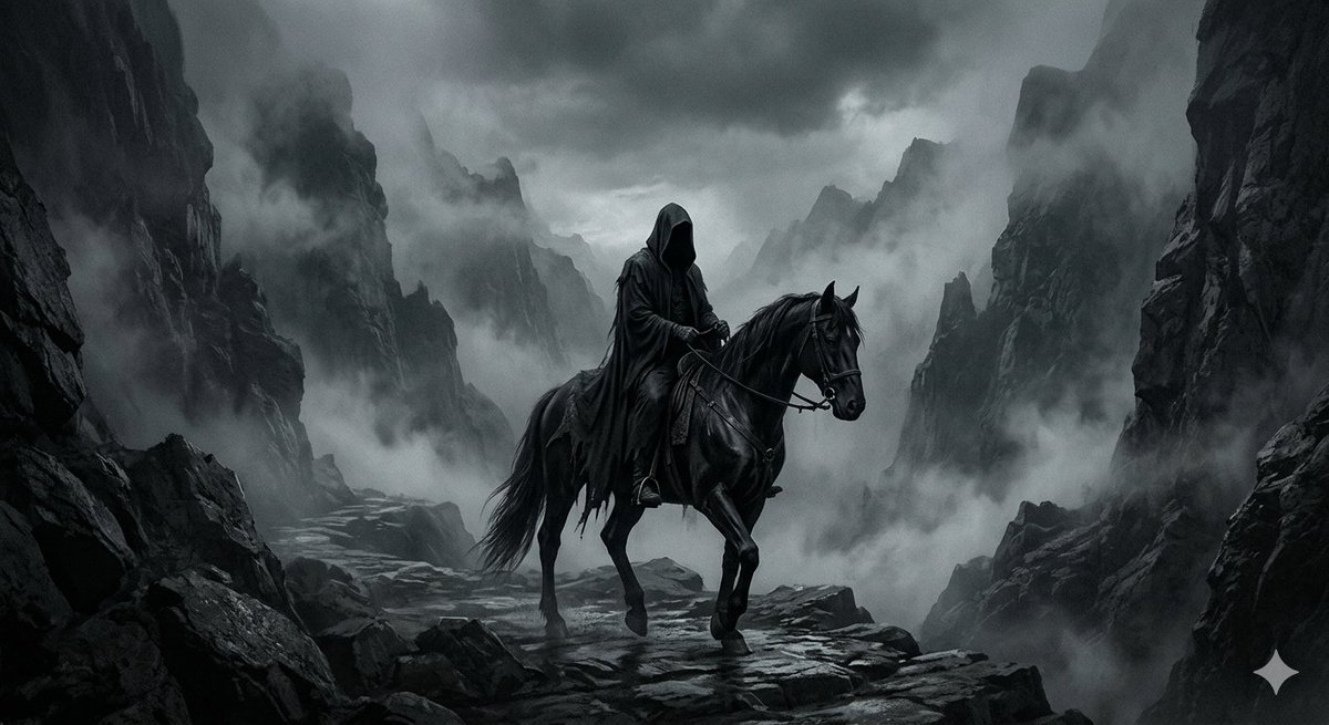 Comic / Storyboard - Haunting Dark Fantasy Rider - Image 1