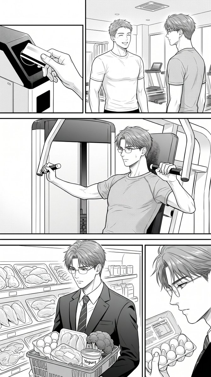 Pagina Manga Fitness Anonimo