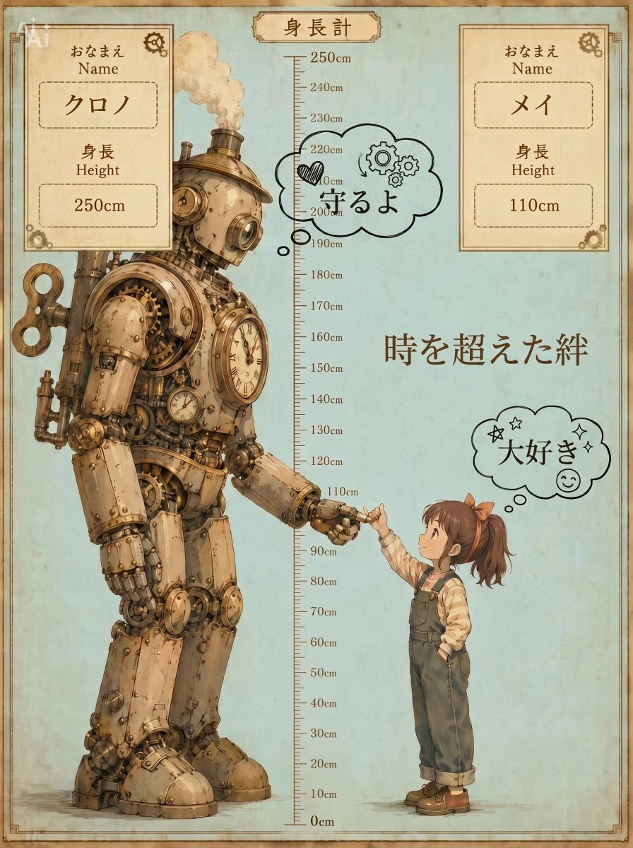 蒸汽朋克身高差海报