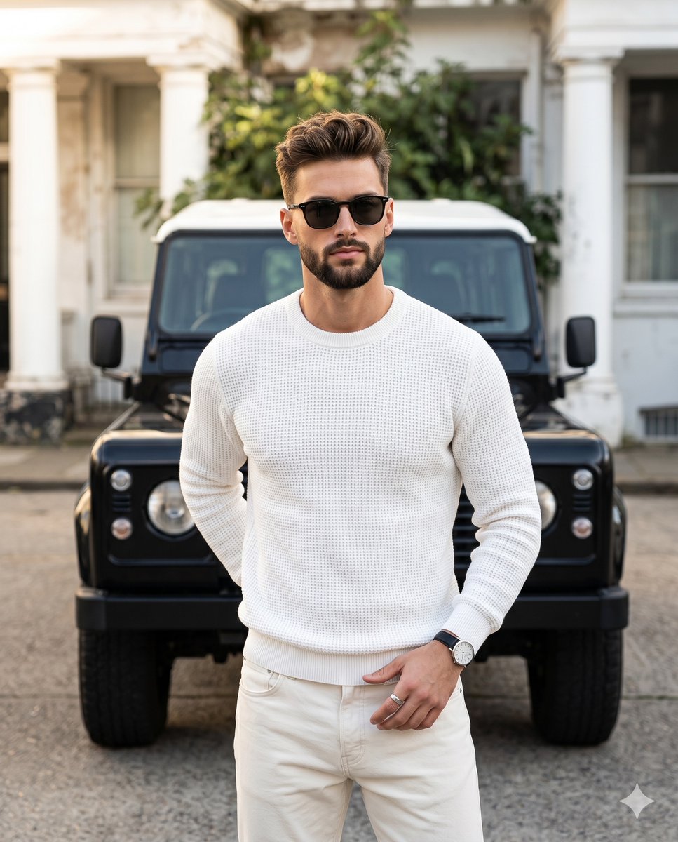 Sample output image for Editorial Menswear Lifestyle Portrait