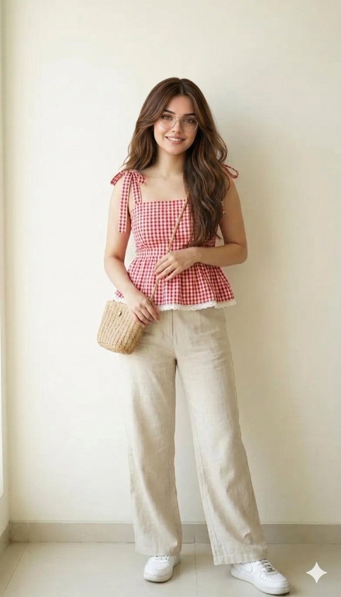 E-commerce Main Image - Minimalist Studio Fashion Portrait - Image 1