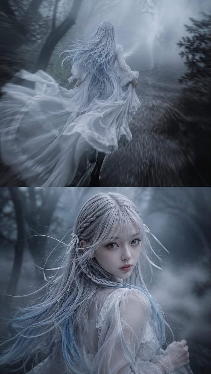 Dark Fairytale Cinematic Diptych example 3