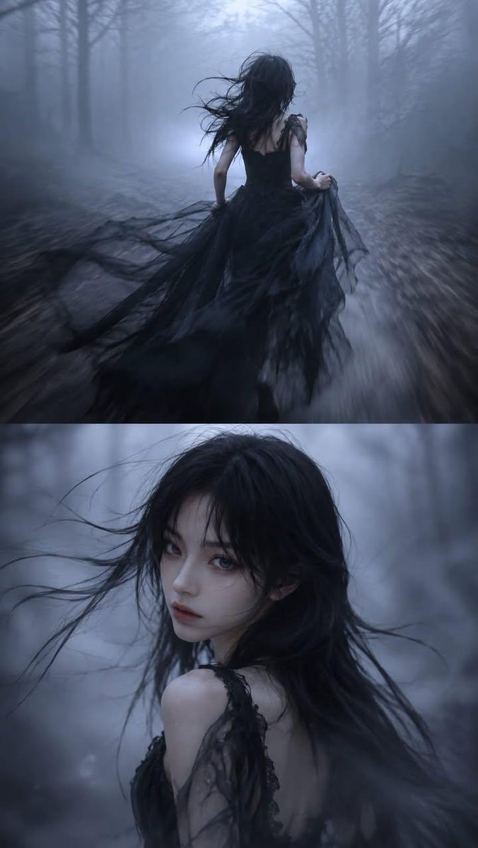 Dark Fairytale Cinematic Diptych example 2