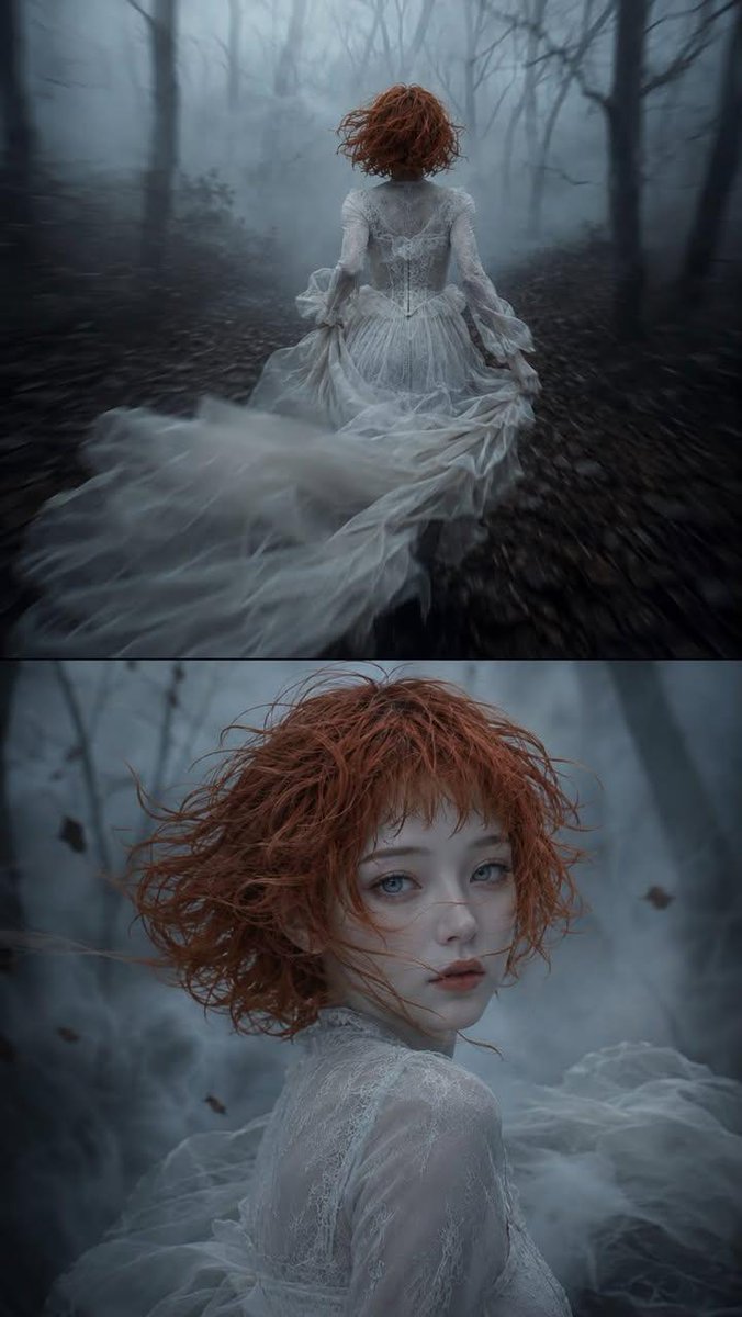 Dark Fairytale Cinematic Diptych example 4