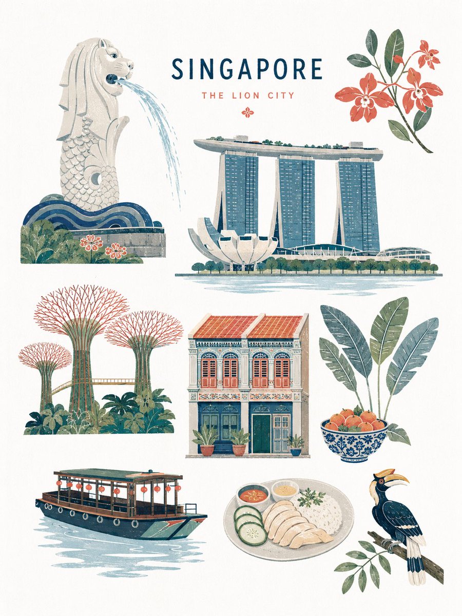 Mid-century Editorial Illustration