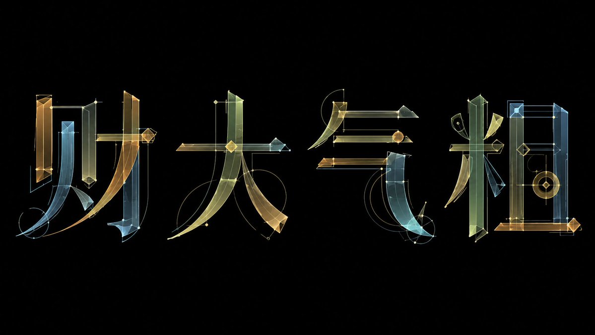 Experimental Chinese Typography Design example 2