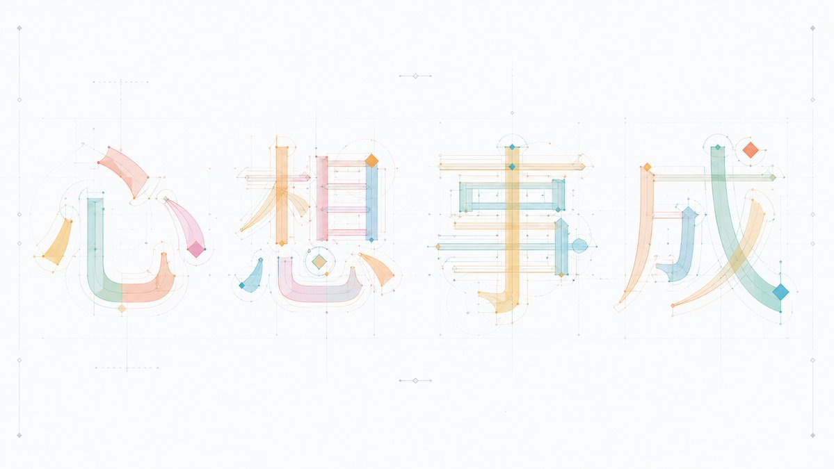 Experimental Chinese Typography Design example 3
